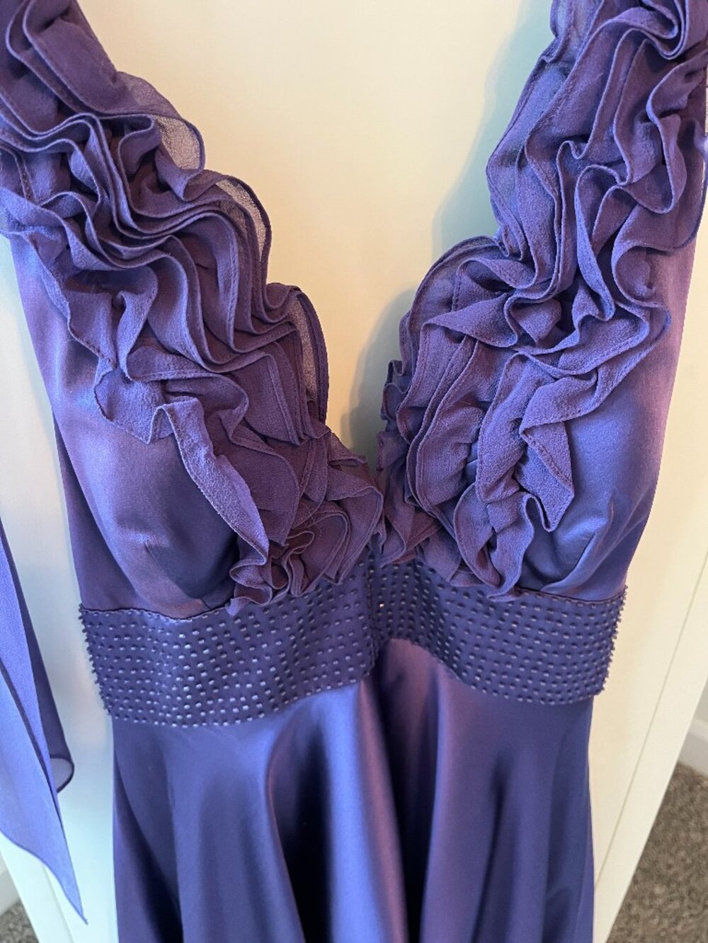 Adrianna Papell Vibrant Purple Cocktail Dress - Size 2
